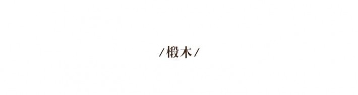 楠木木材優良